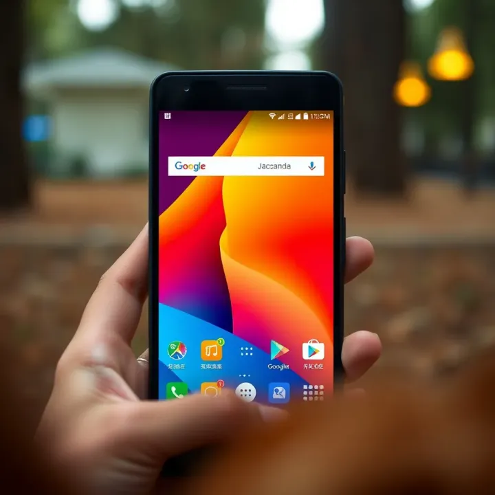 Jacaranda APK Main Interface on Android Screenshot showcasing Jacaranda APK main interface on Android device