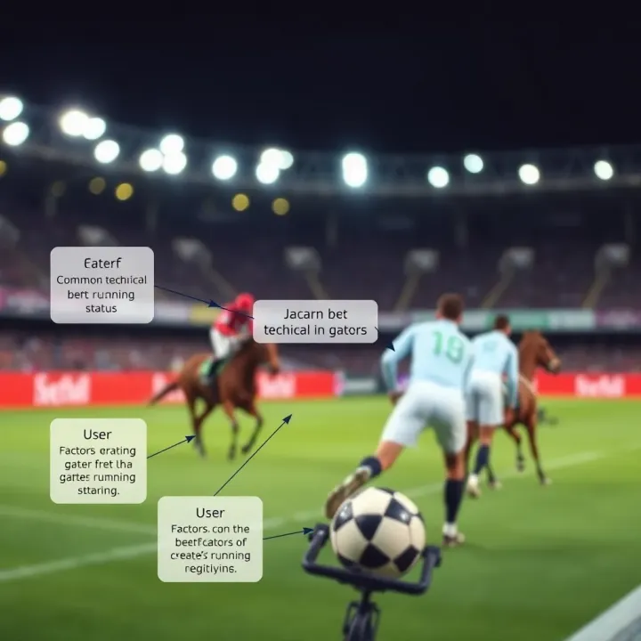 Diagram explaining common technical and user factors causing bets to remain in running status on betting apps
