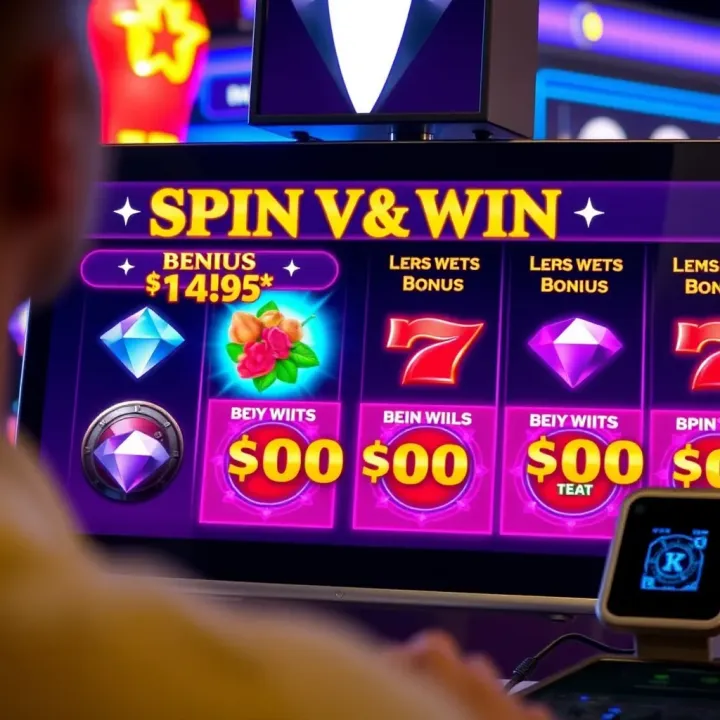 Gameplay screen featuring vibrant slot reels and bonus notifications at Jacaranda Casino