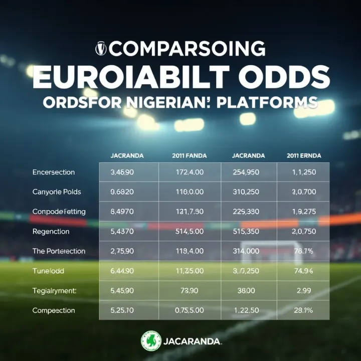 Understanding Jacaranda Europa League Odds for Nigerian Bettors