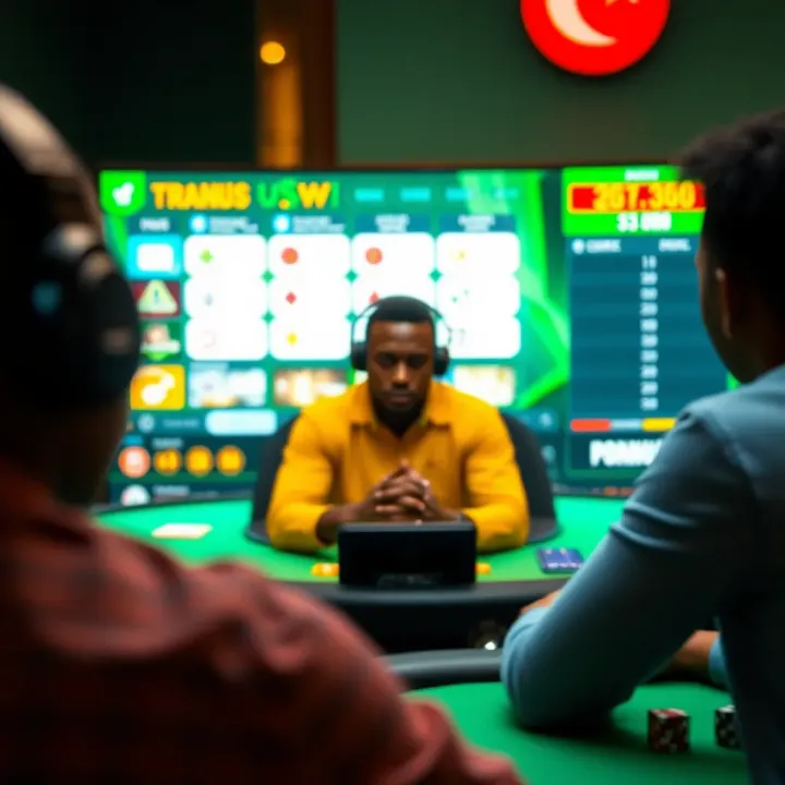 Secure online gaming interface designed for Nigerian players with smooth gameplay features