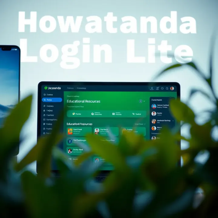 Dashboard of Jacaranda Nigeria Login Lite displaying educational resources and navigation menu