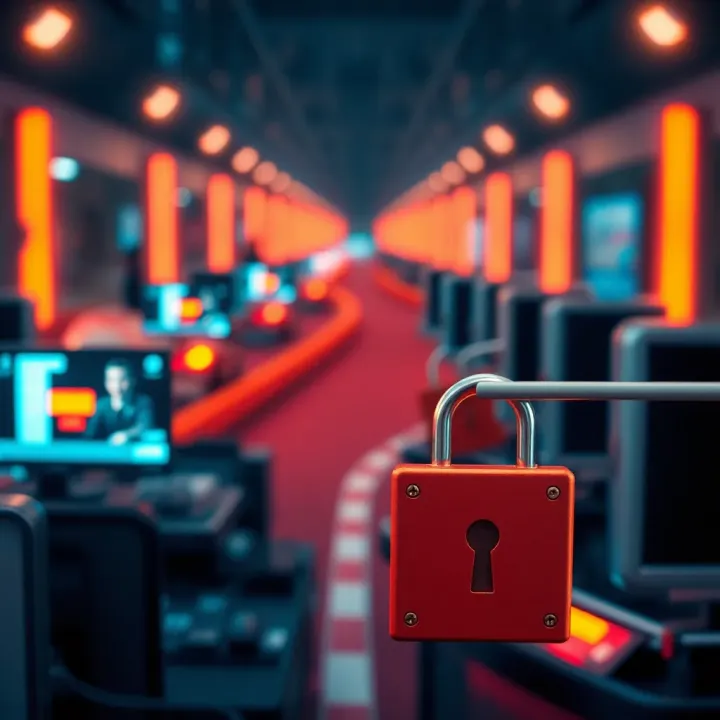 Illustration of a secure connection symbolizing safe installation of Mlite Jacaranda APK