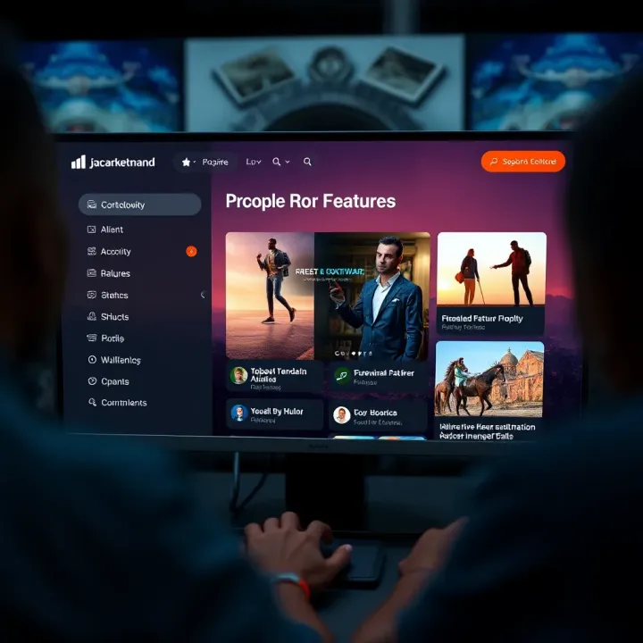 User interface displaying the features of Jacaranda Rocketman Free software